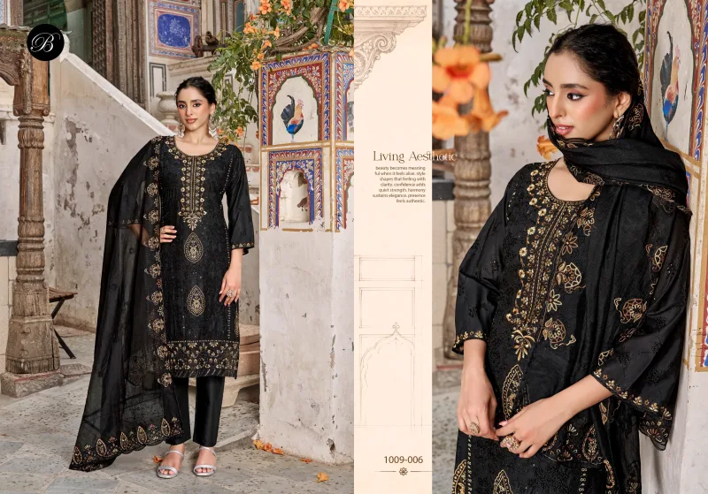 Khwaish Vol 2 By Belliza Pure Cotton Lawn Pakistani Salwar Suits